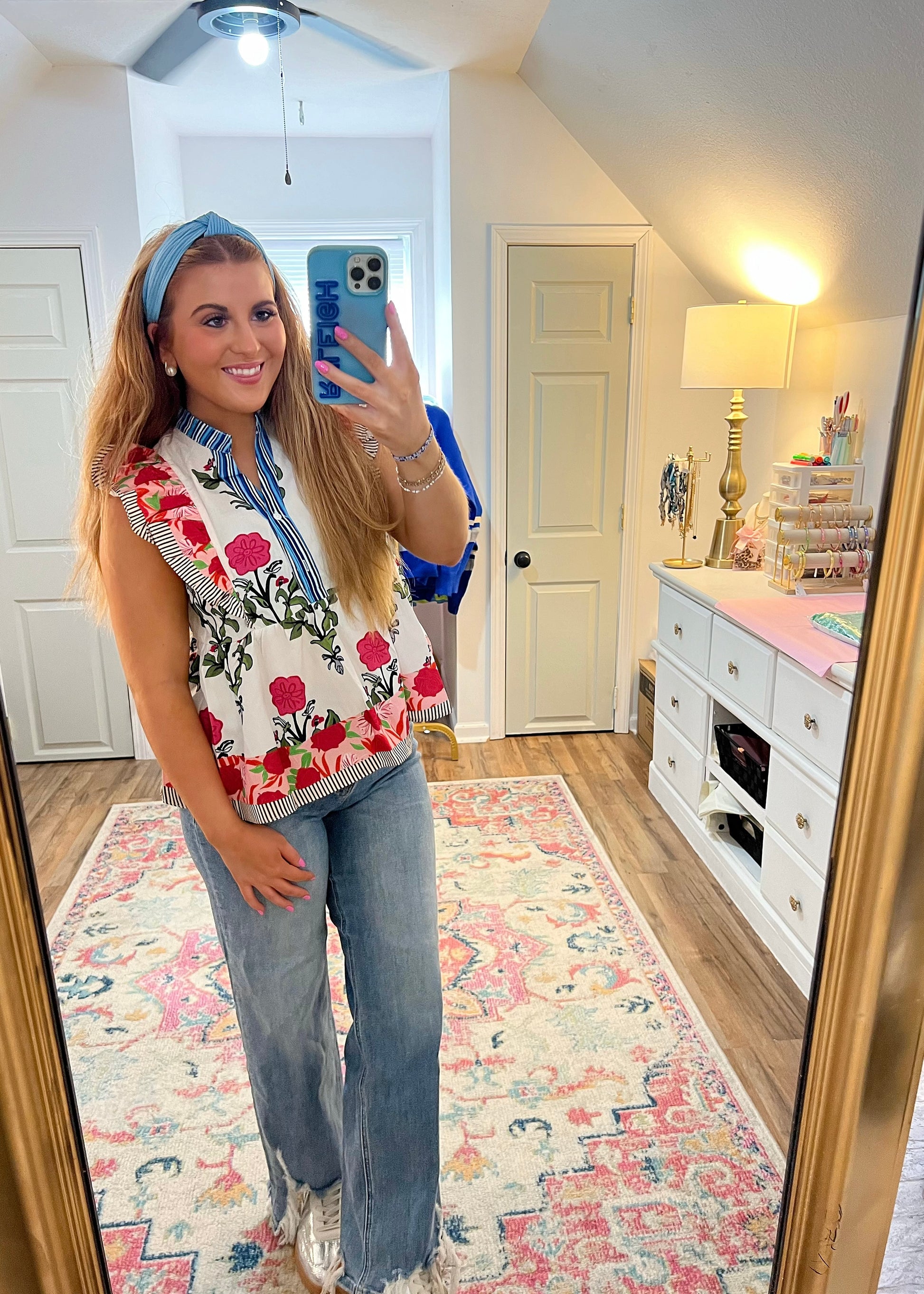 Falling For Florals Blouse