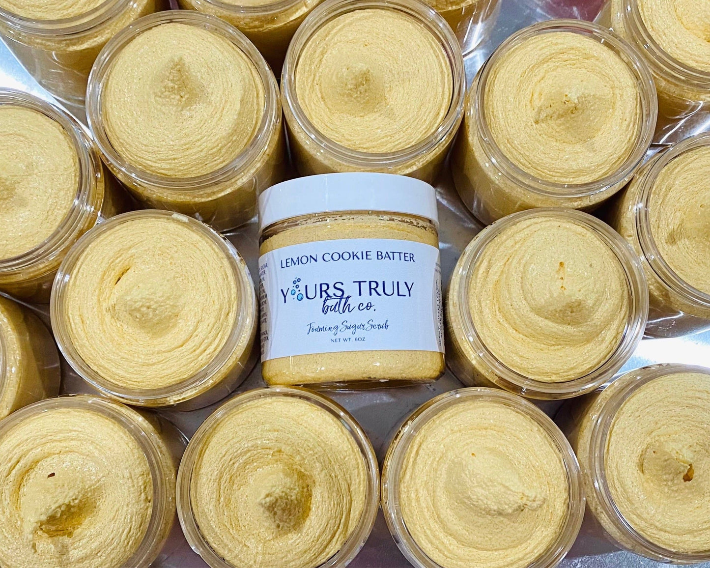 Foaming Sugar Scrubs