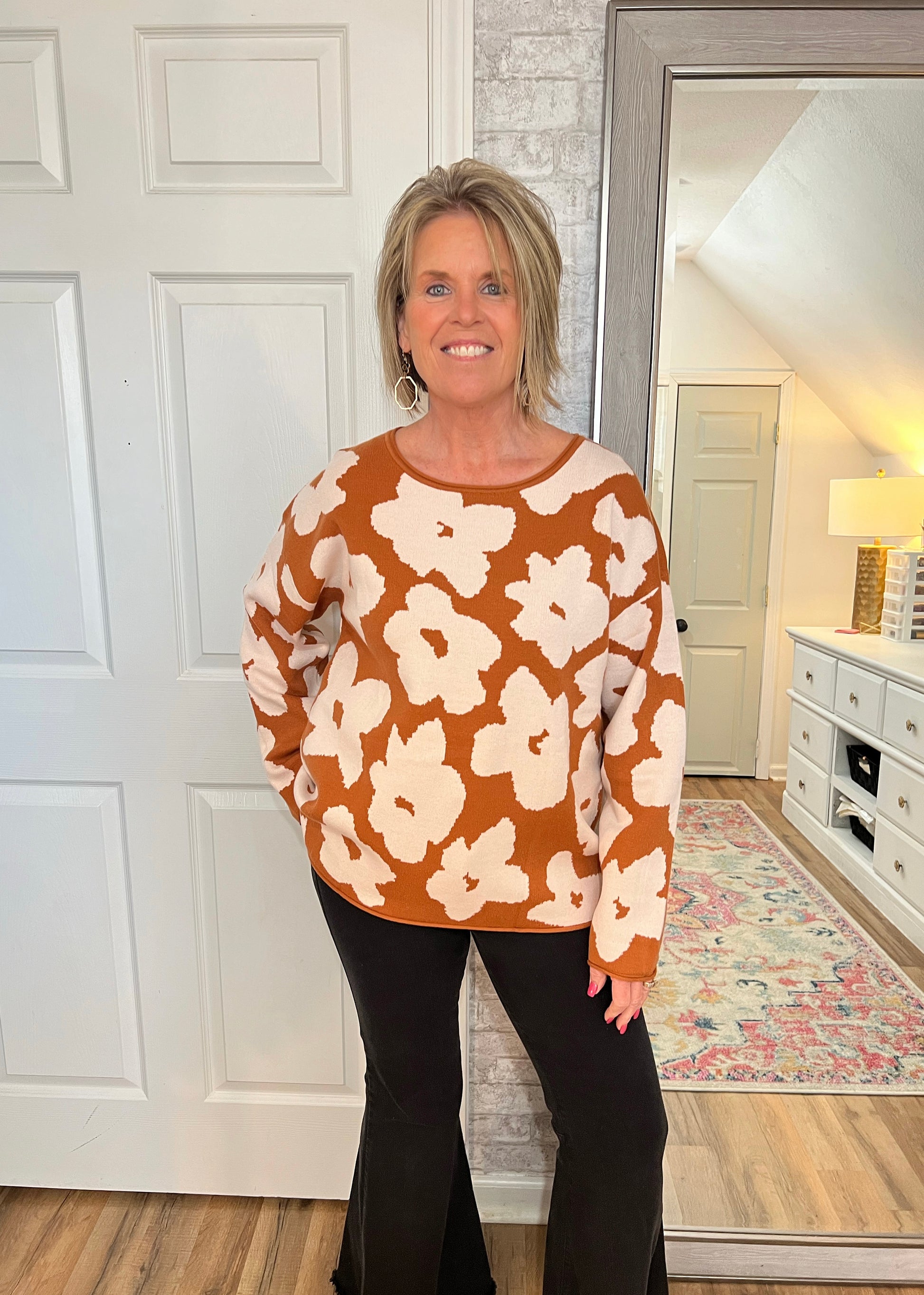 Feeling Floral Sweater