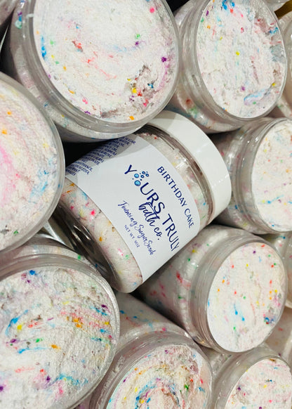 Foaming Sugar Scrubs