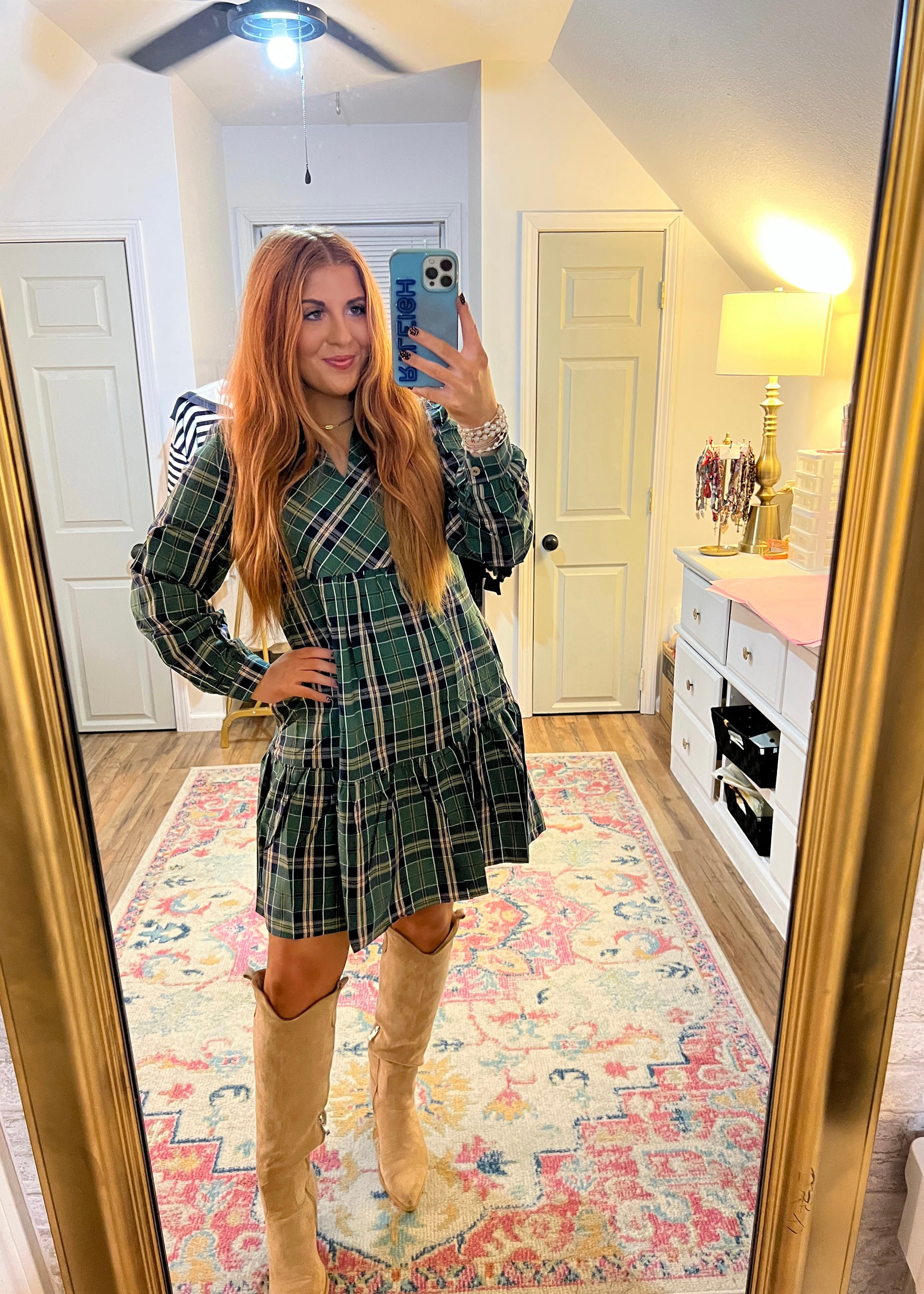 The Plaid Porch Dress