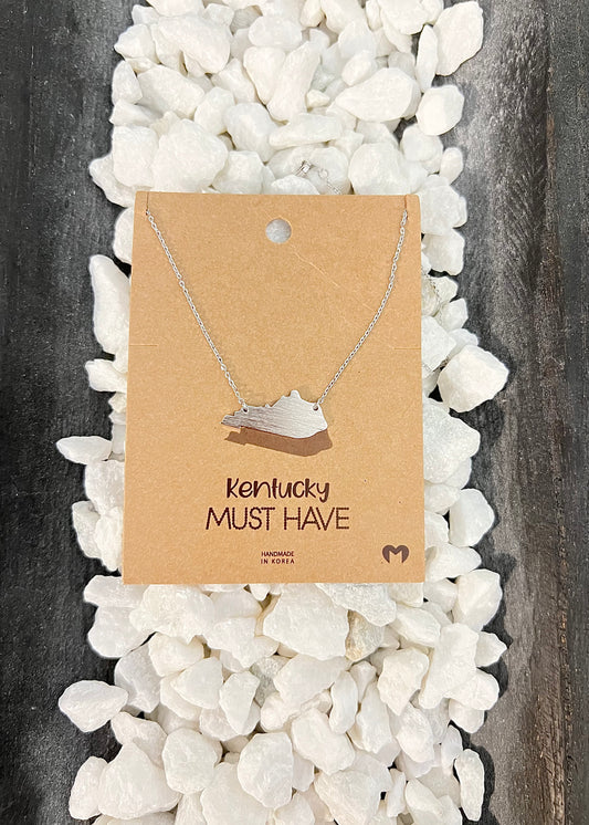 Kentucky State Pendant Necklace