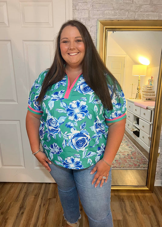 Keep It Floral Blouse