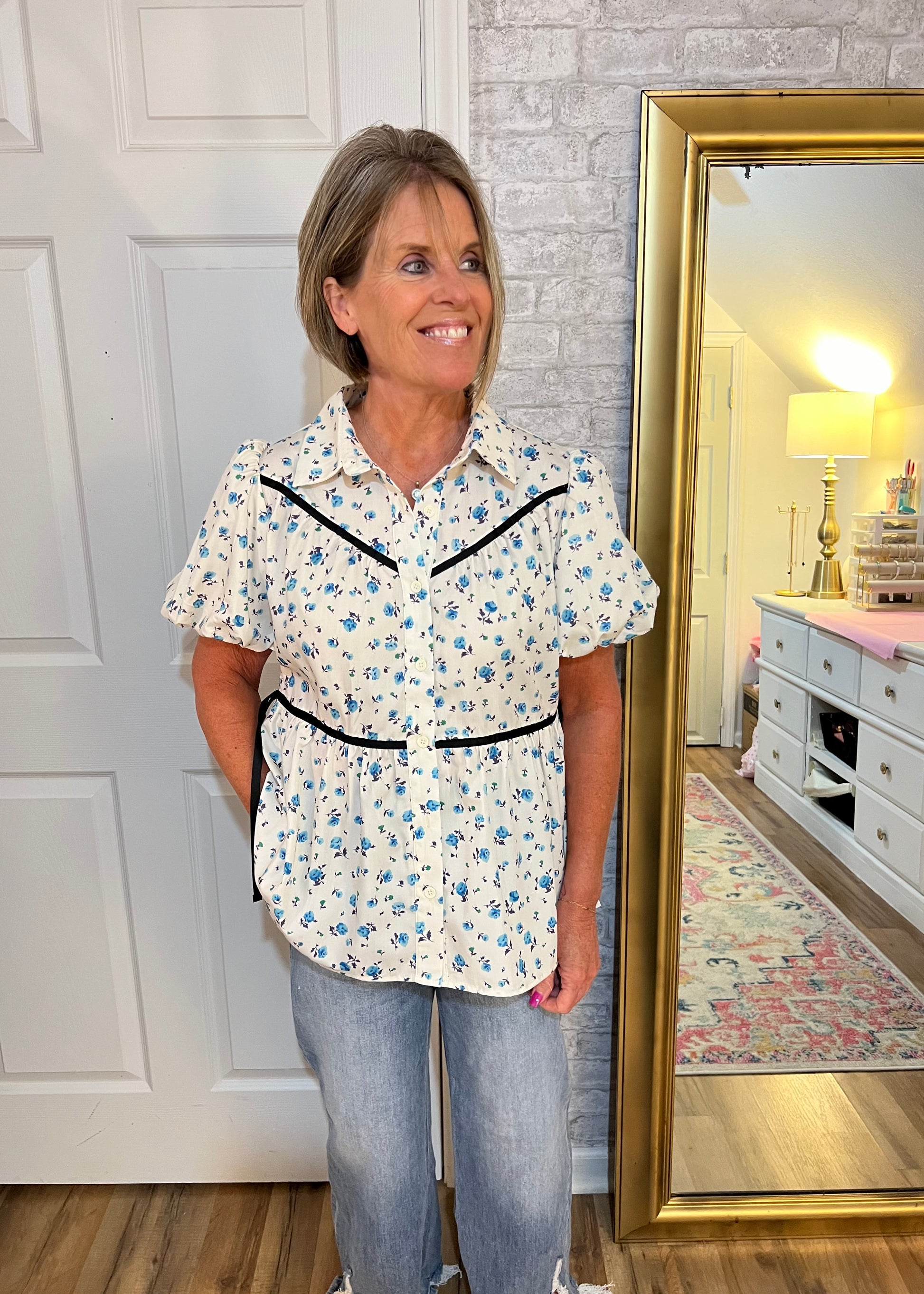 Free Falling Blouse