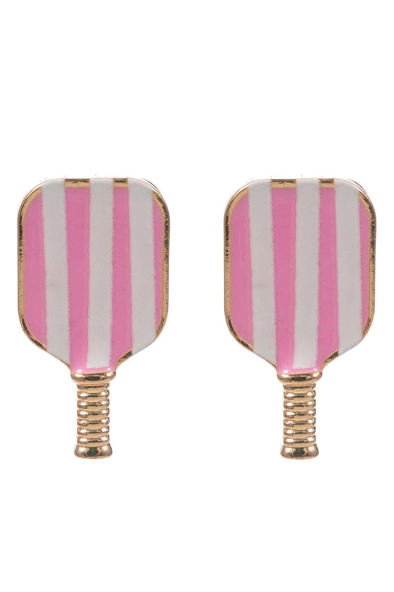 Striped Pickleball Paddle Studs