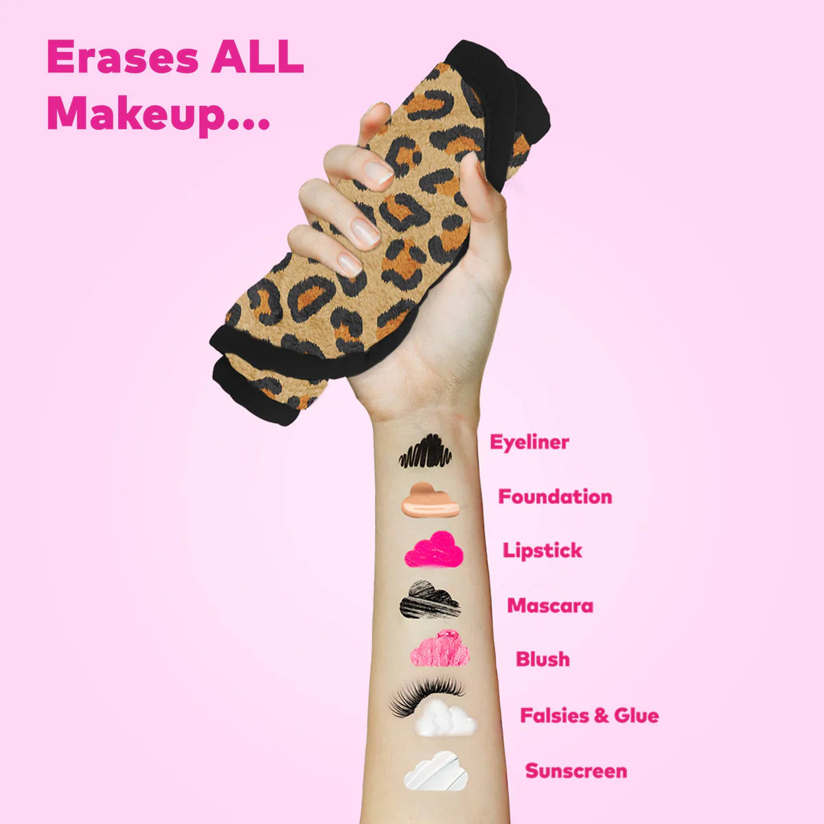 Leopard Print Makeup Eraser Pro