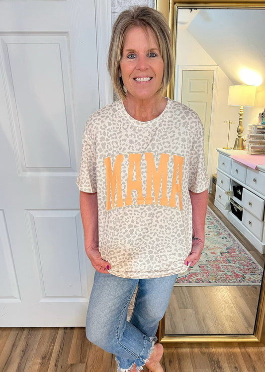 Leopard Mama Tee