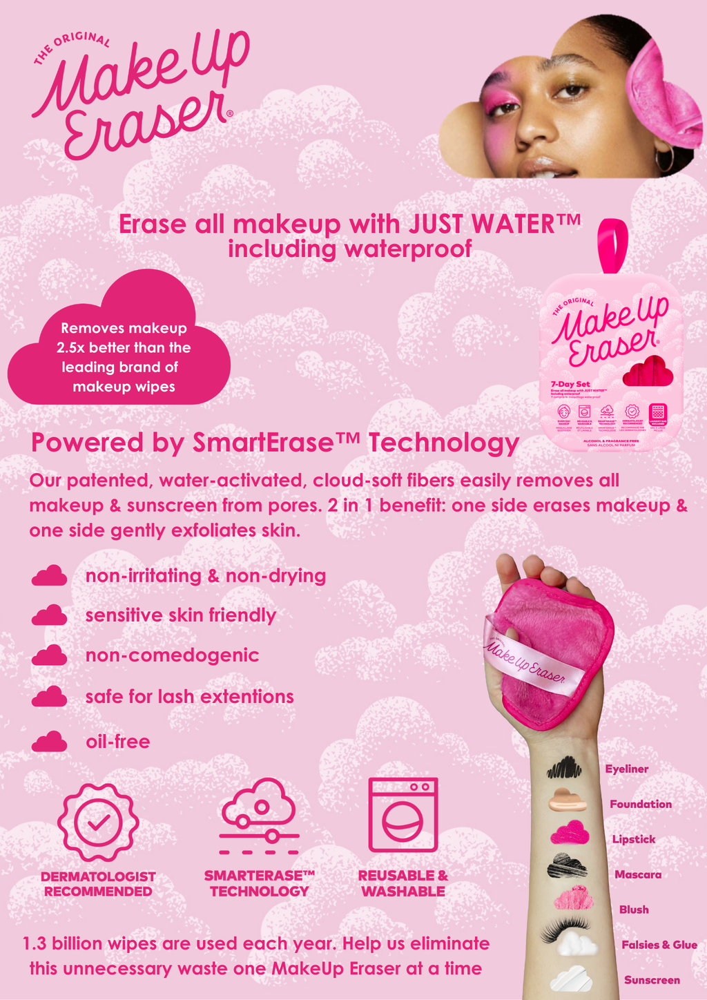 Makeup Eraser Ruby Red Pro