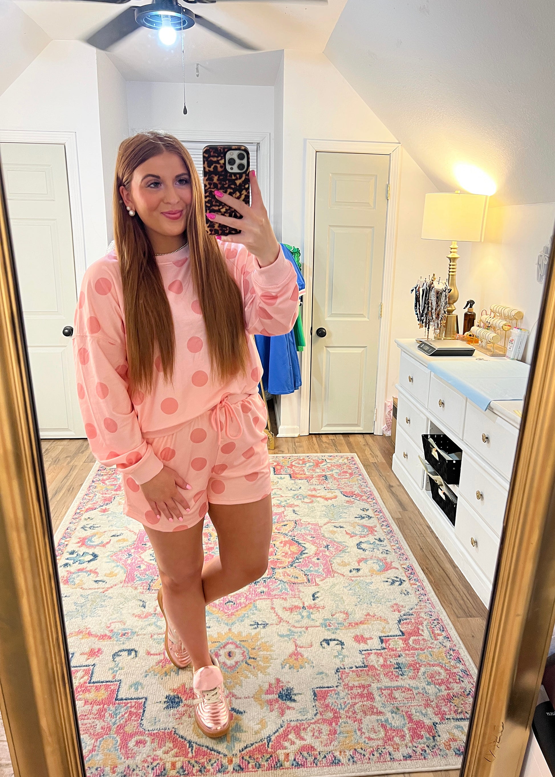 The Polka Dot Shorts Set