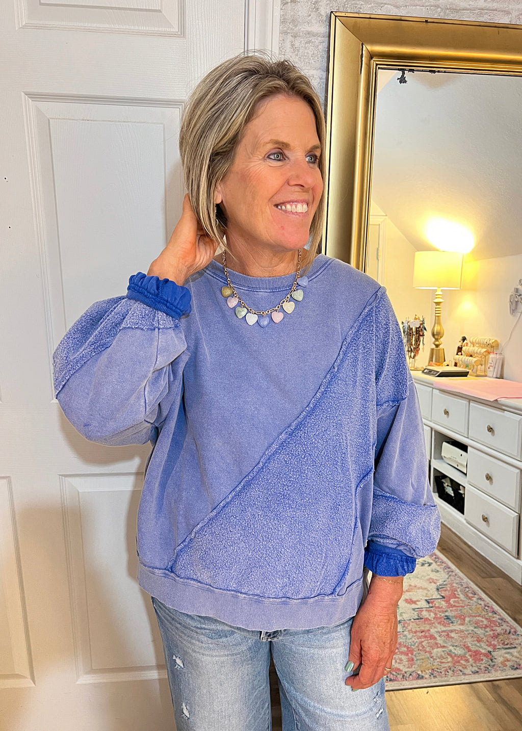 Blue State Of Mind Top