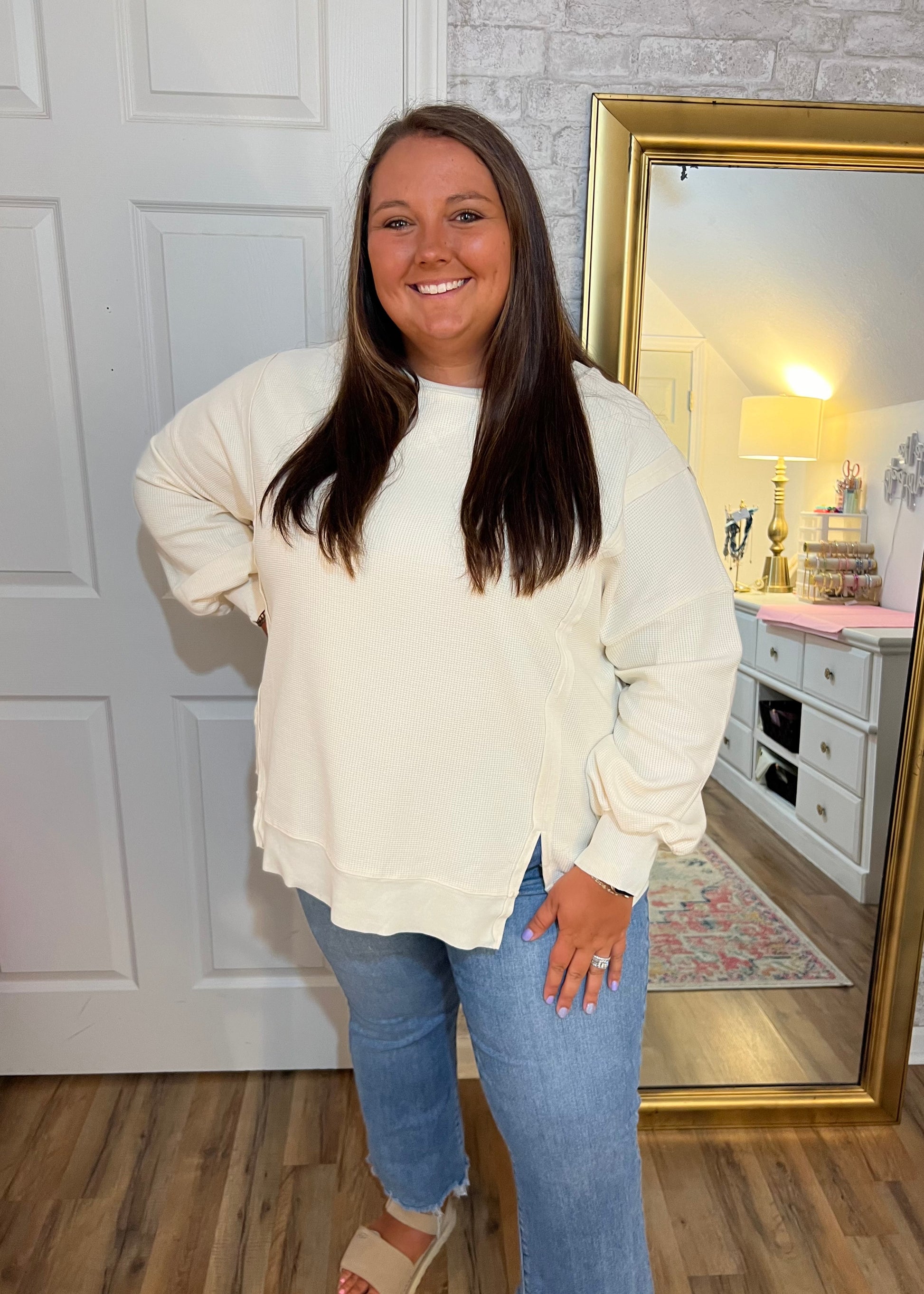 The Maeve Waffle Knit