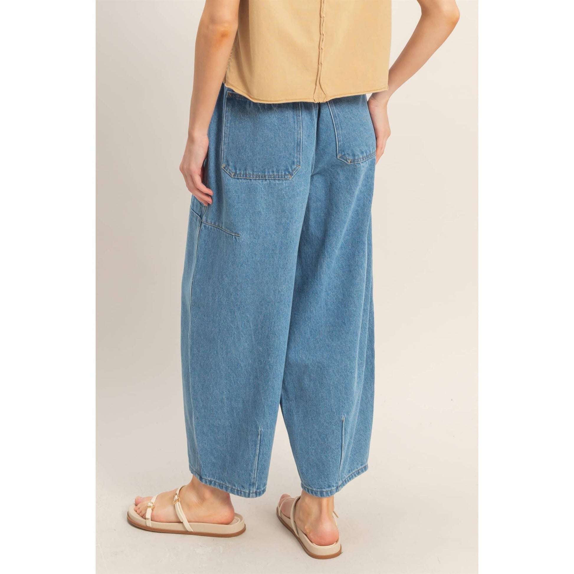 The Bluebell Barrel Jeans