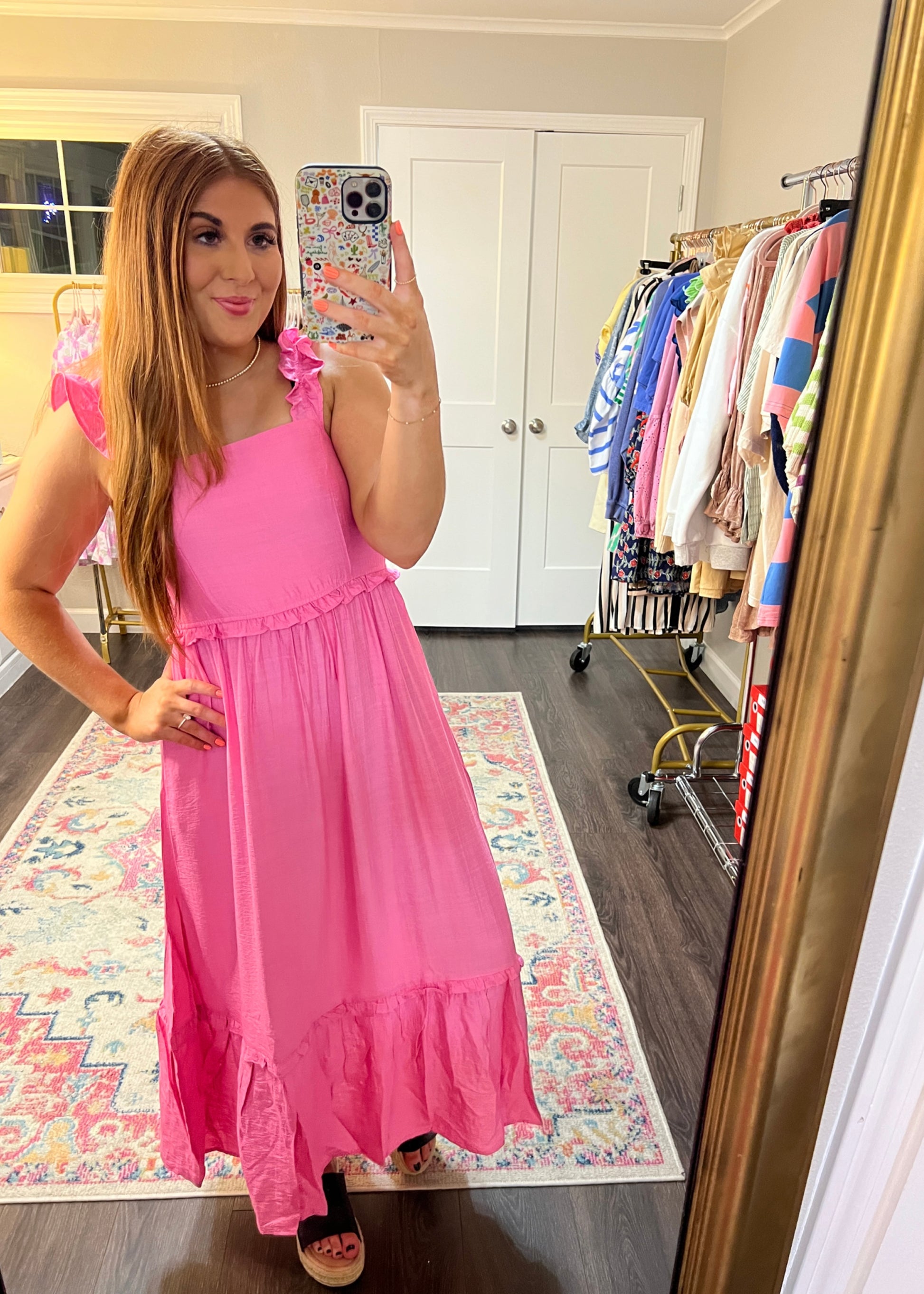Pink Cabana Dress