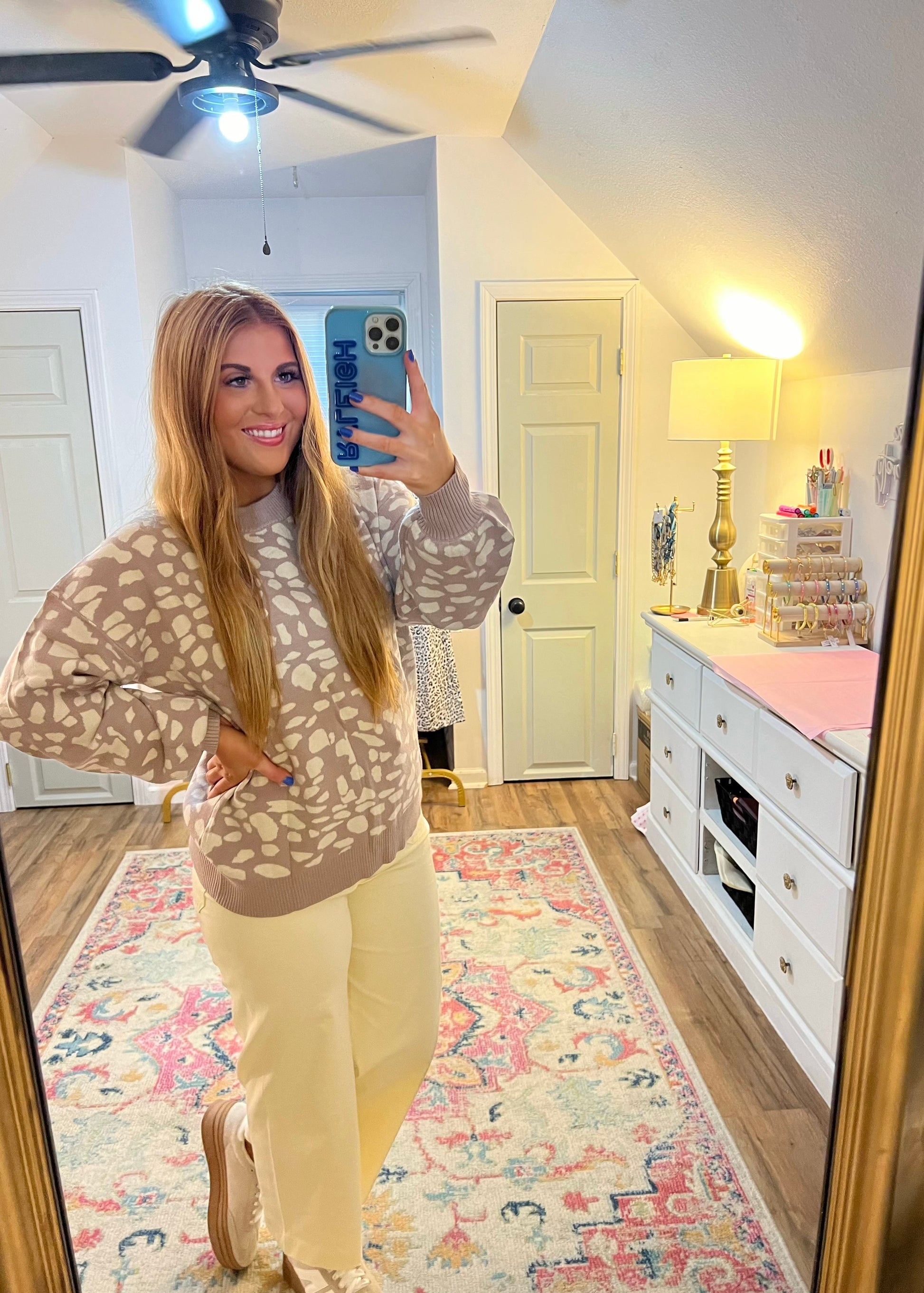 Speckled Spots Sweater