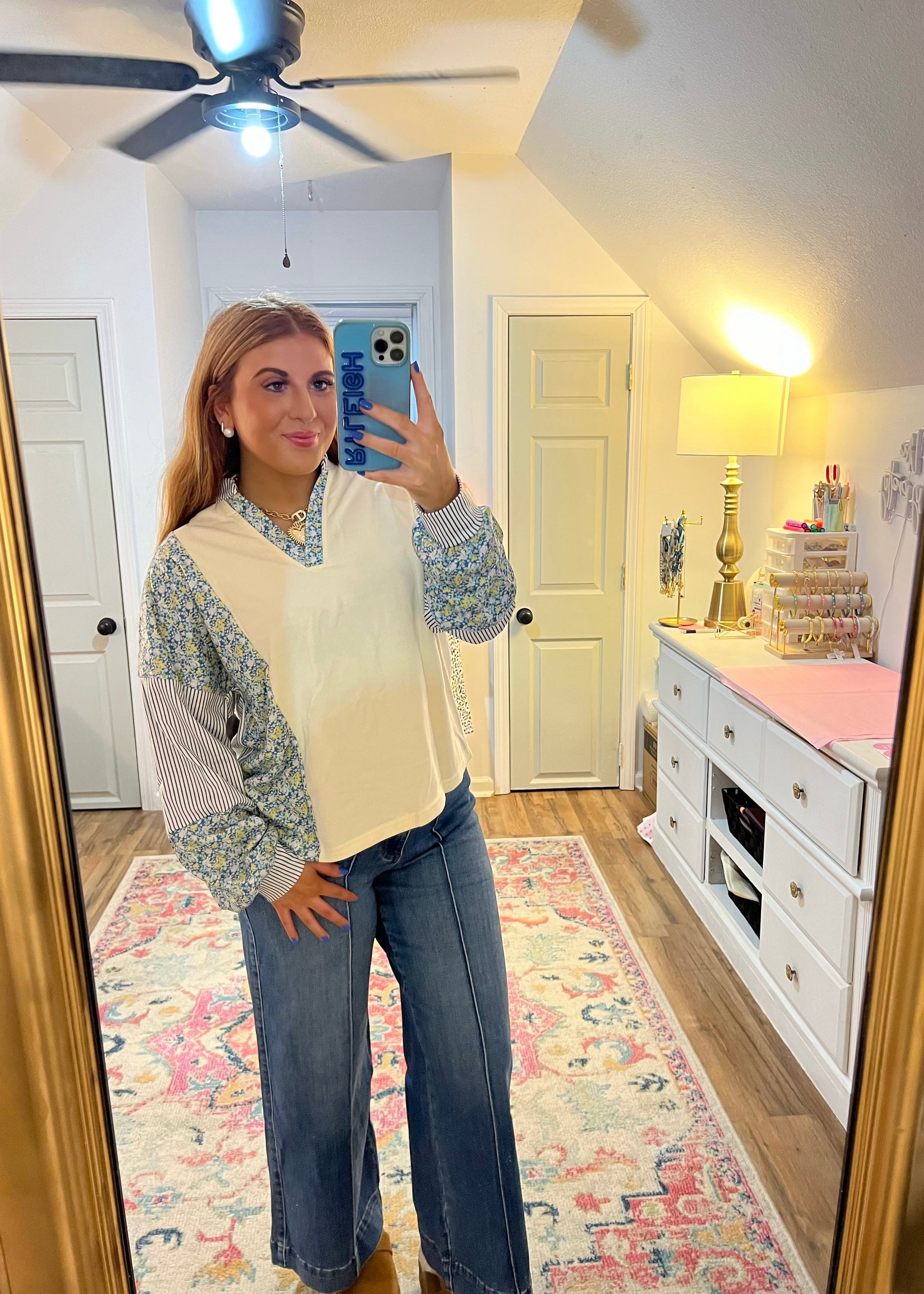 Evermore Patch Top