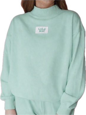 Lulu Mac Logo Mockneck