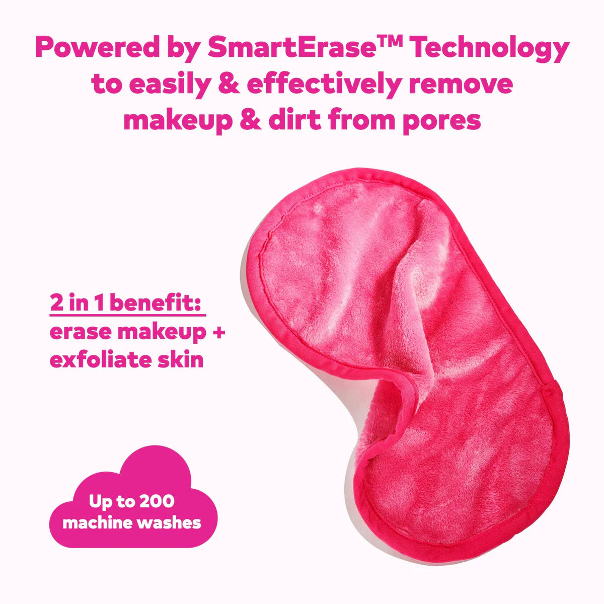 Pink Makeup Eraser Mini Pro