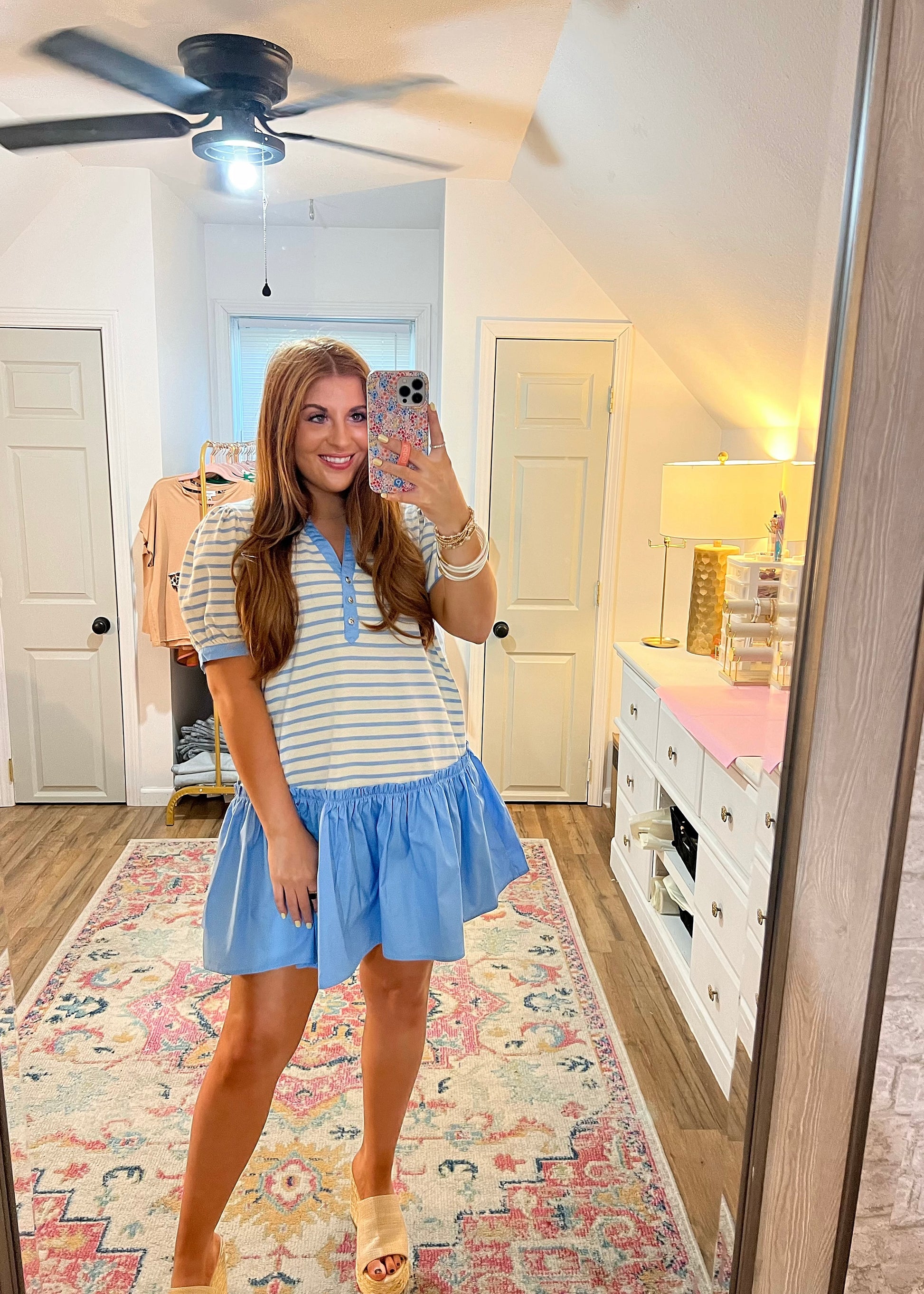 Coastal Breeze Shift Dress
