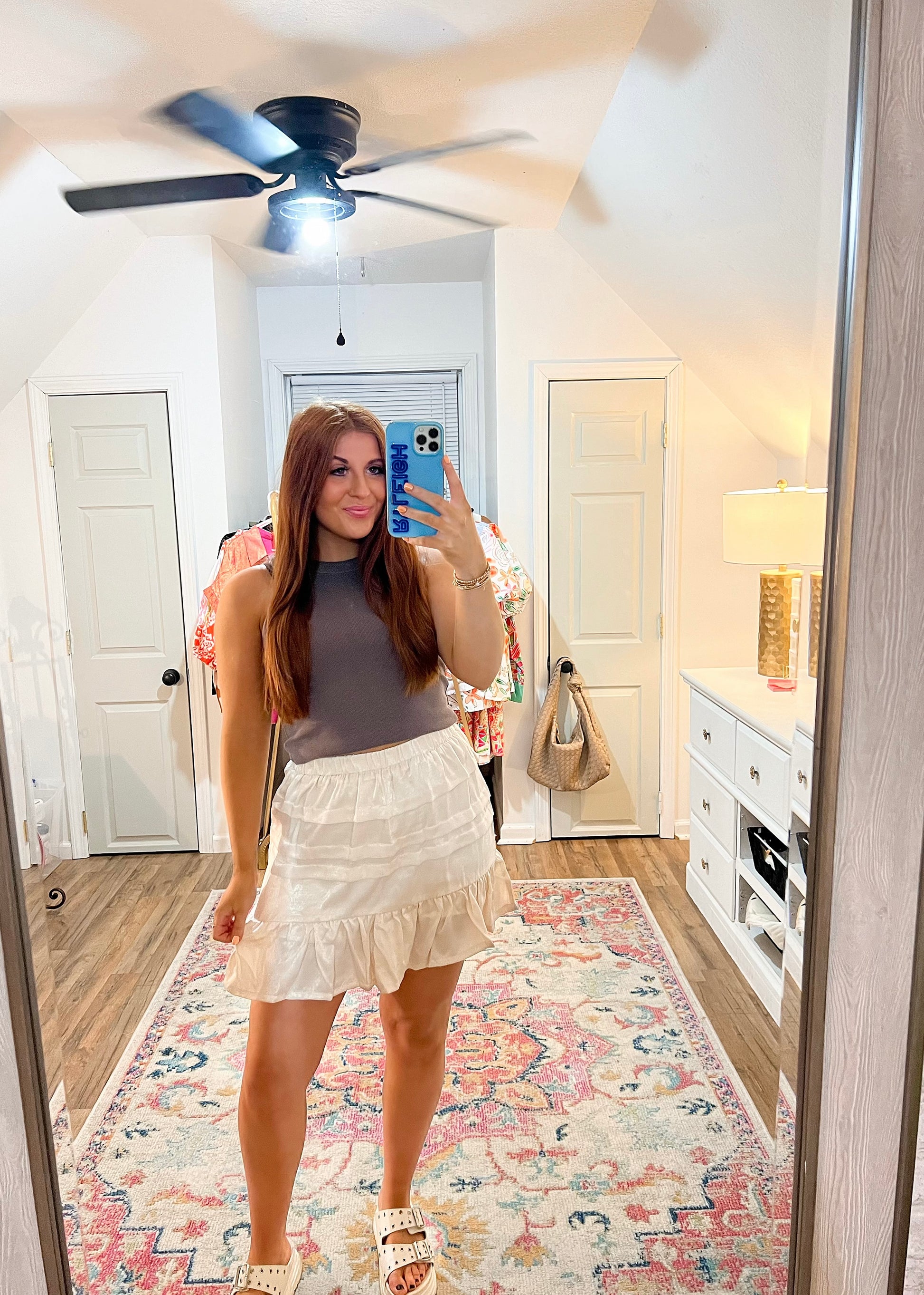 The Baby Beige Skirt