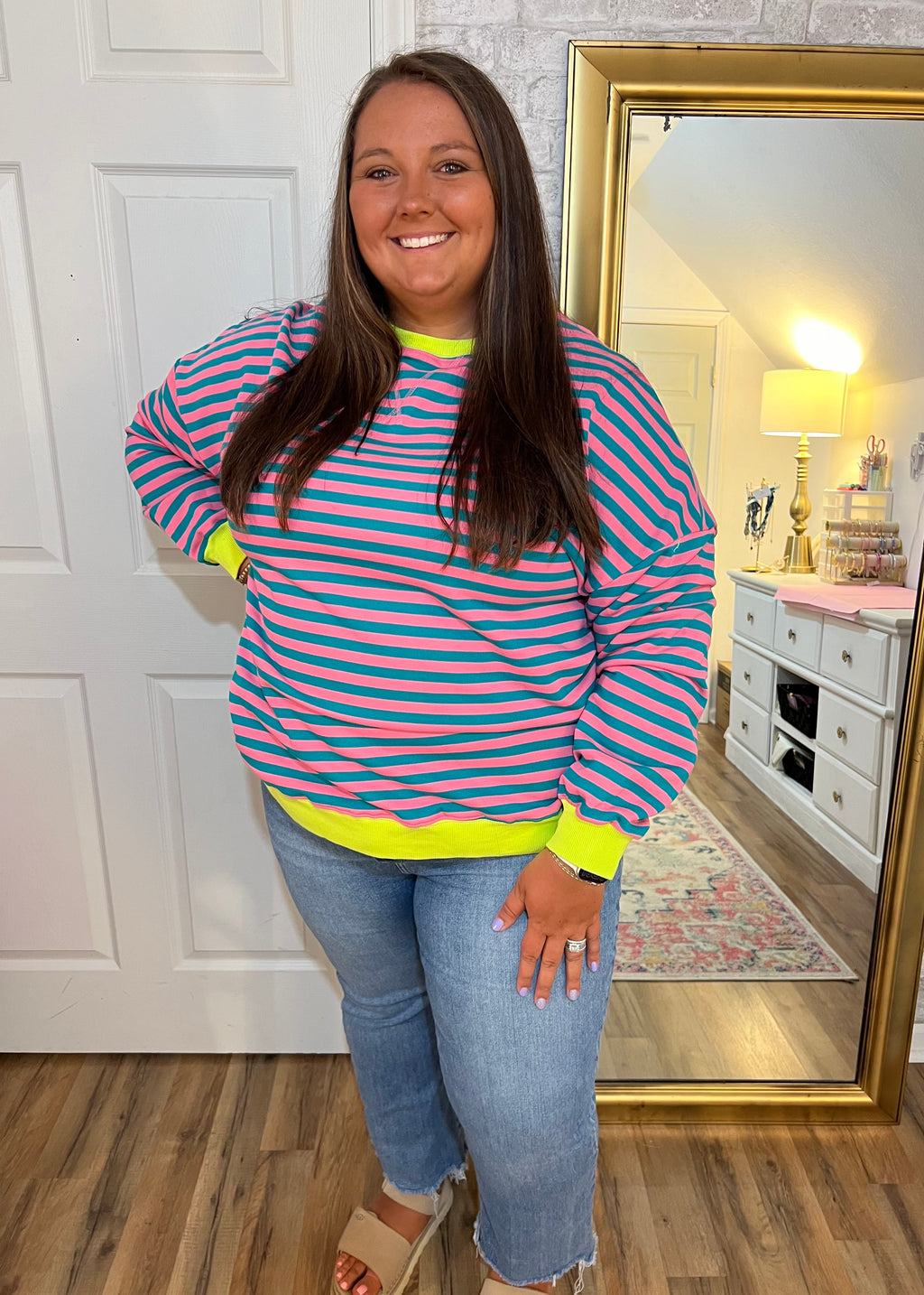 Vivid Vibes Crewneck