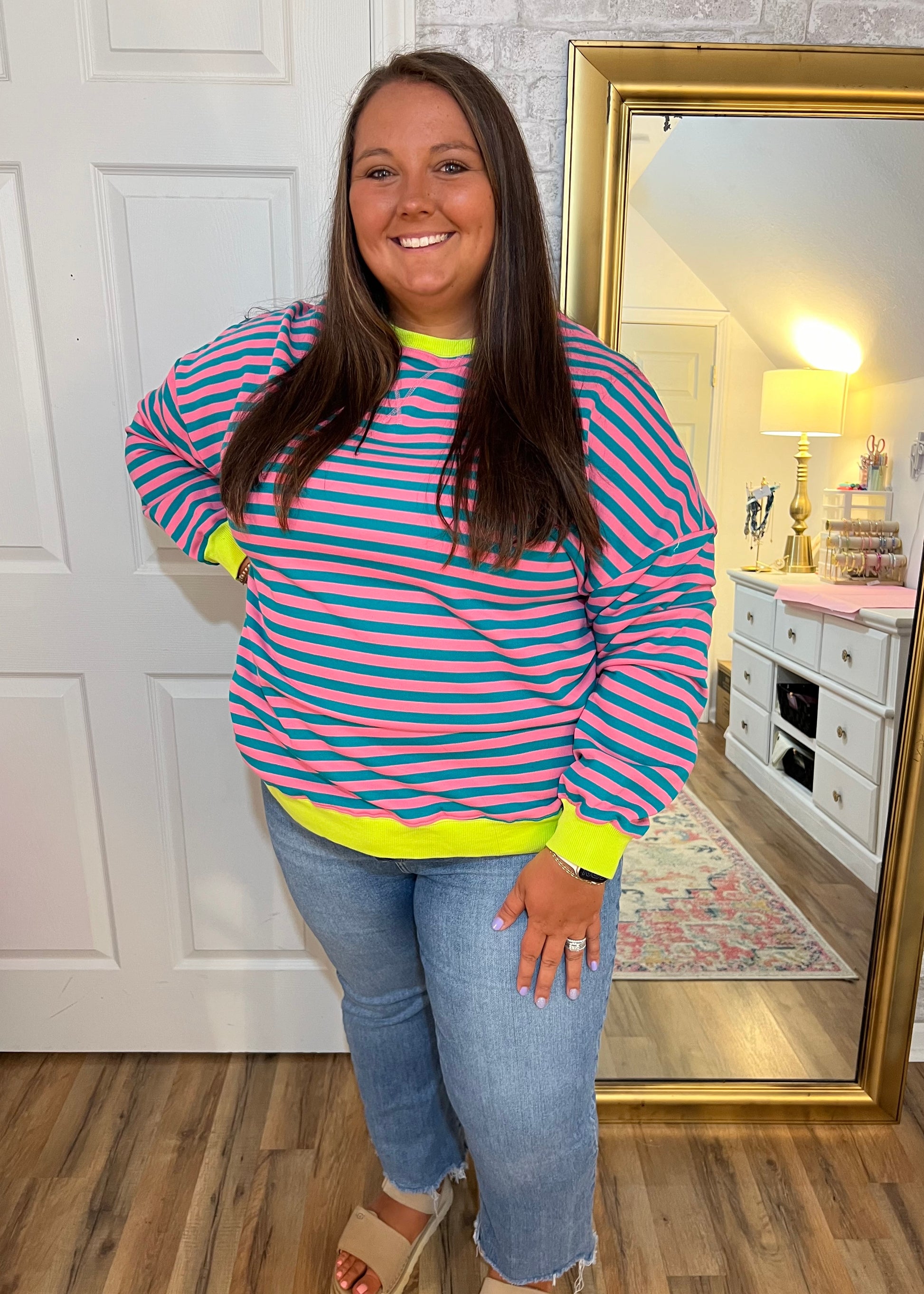 Vivid Vibes Crewneck