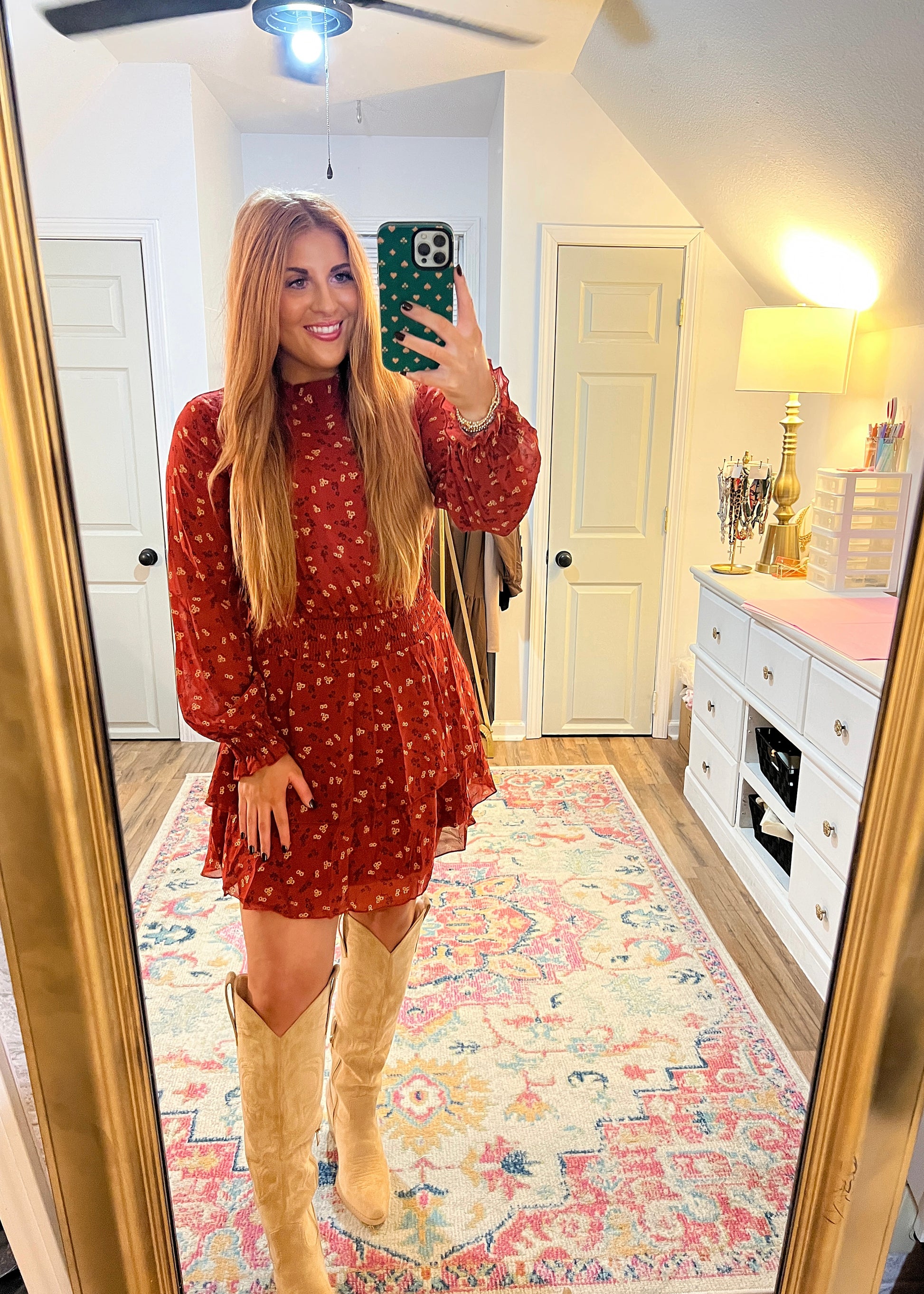Poetic Justice Ruffle Dress