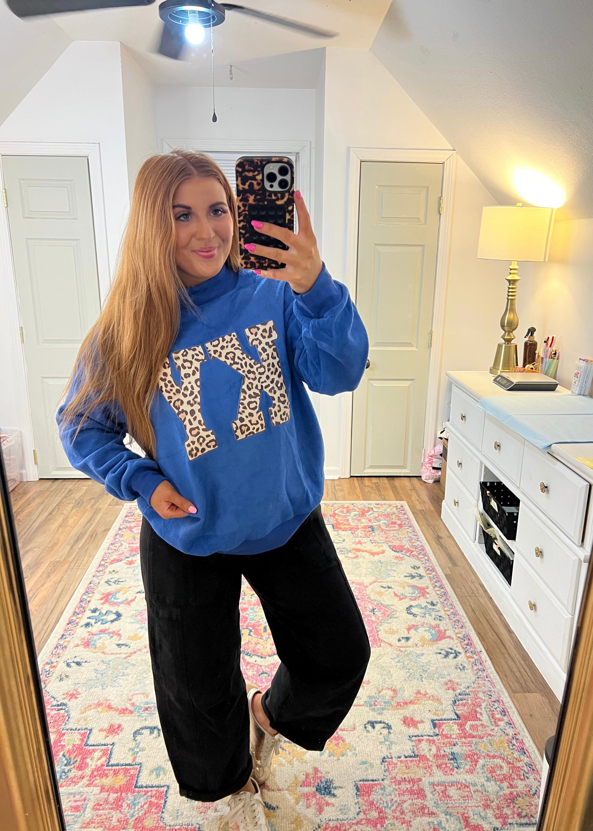 Kentucky Reversible Mock Neck