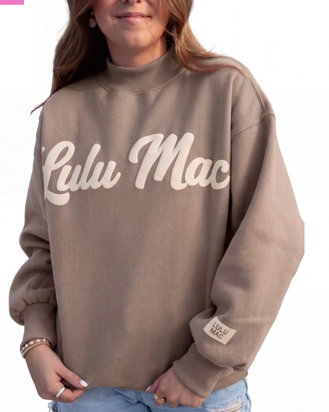Lulu Mac Script Sweatshirt