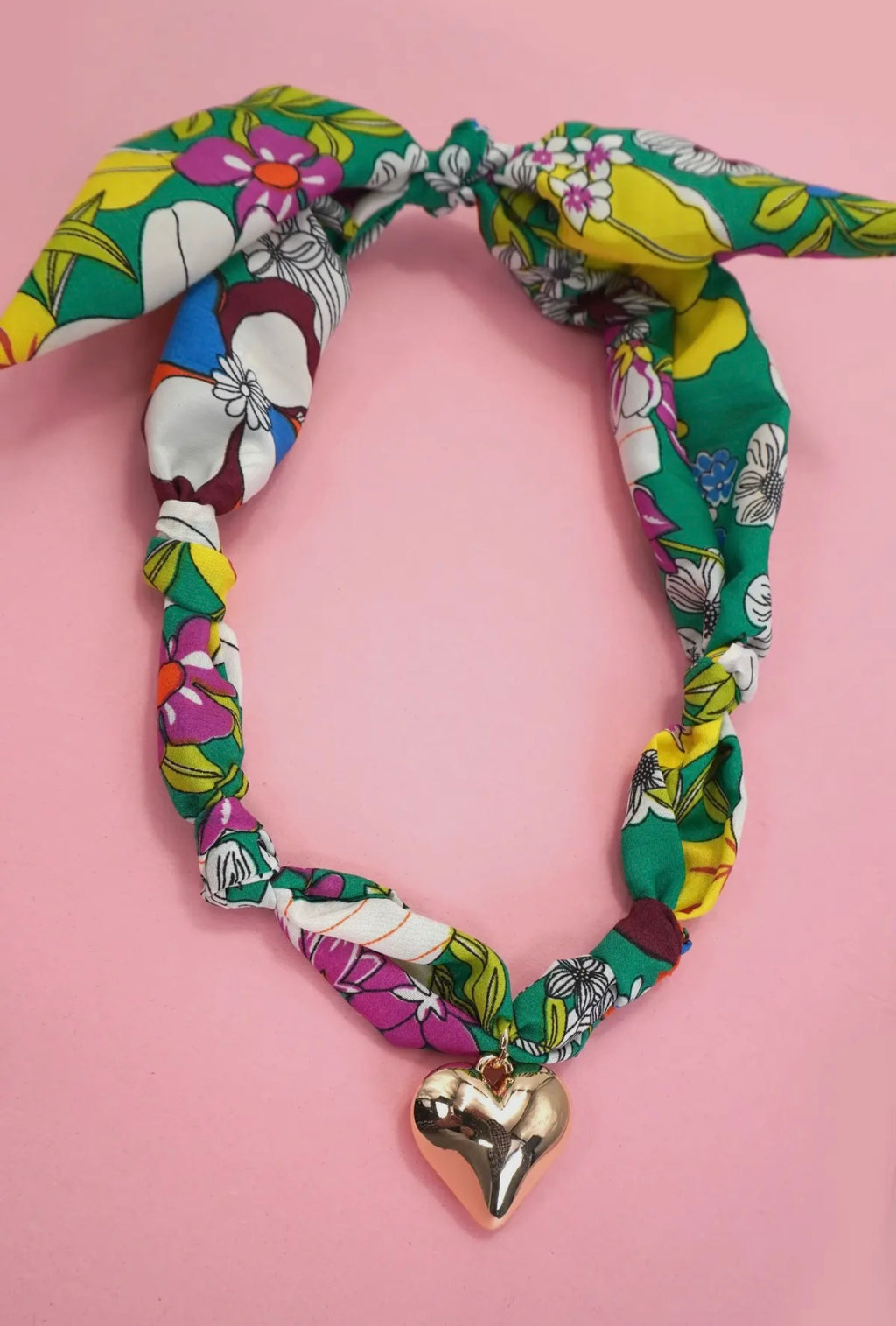 Scarf Charm Necklace