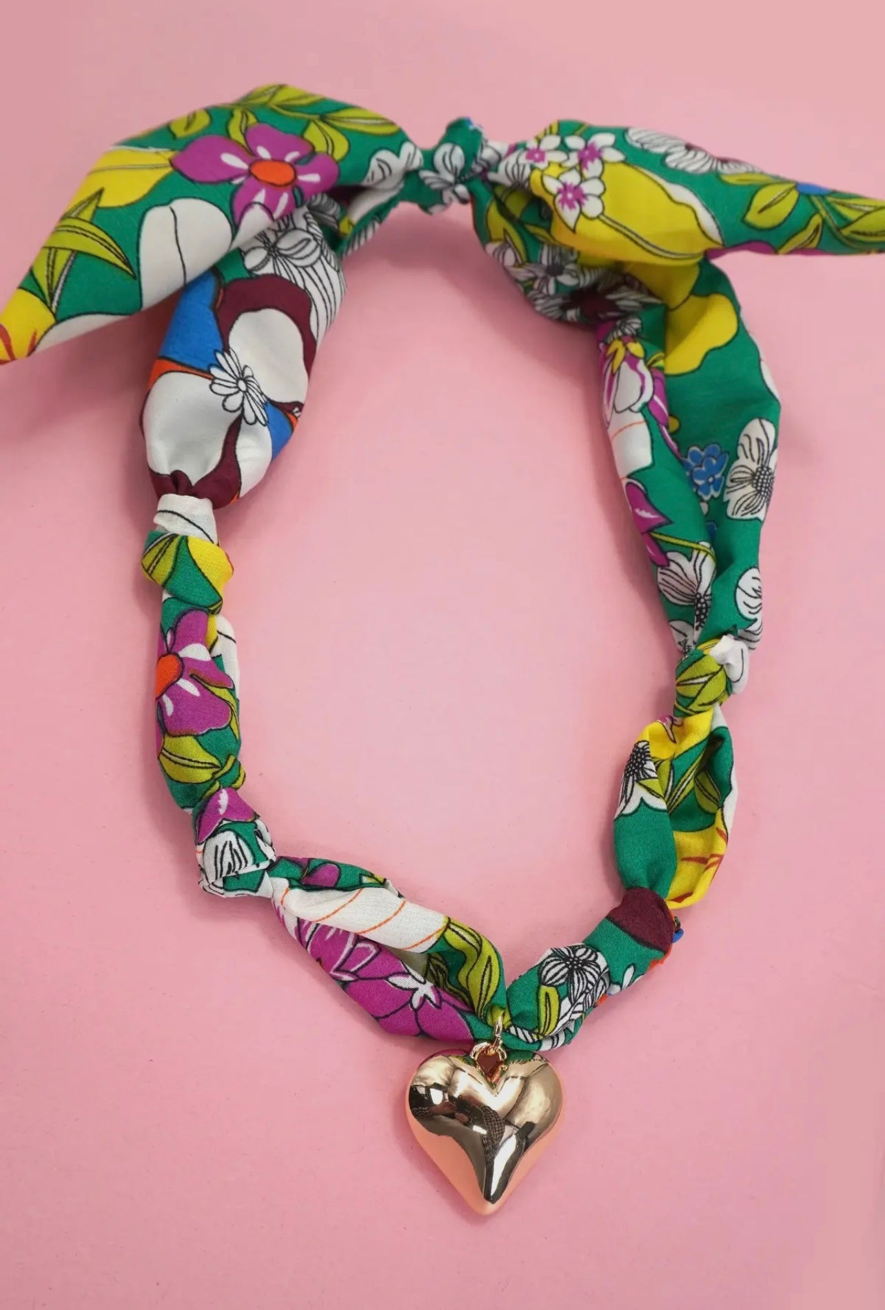 Scarf Charm Necklace