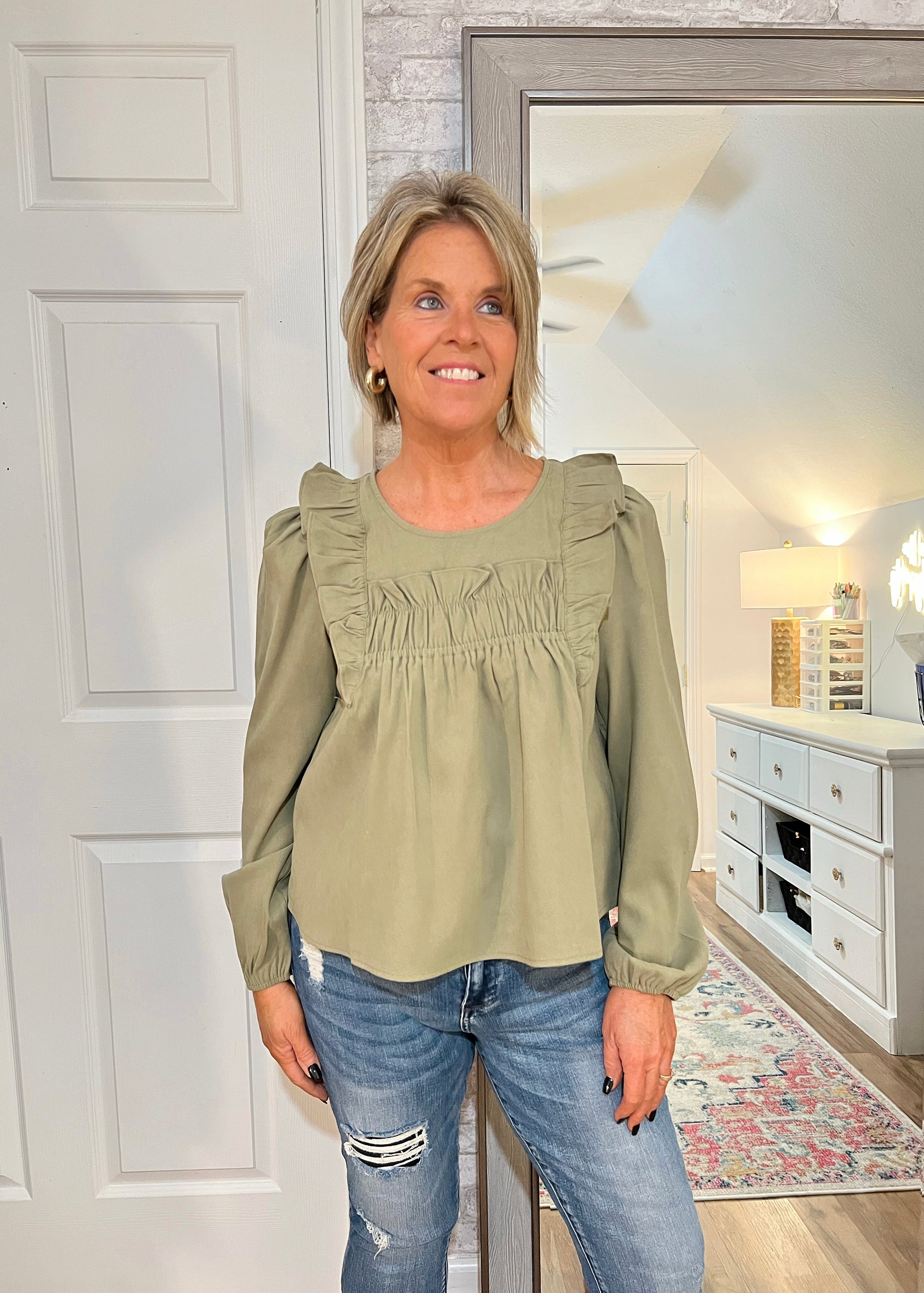 The Sage Blouse