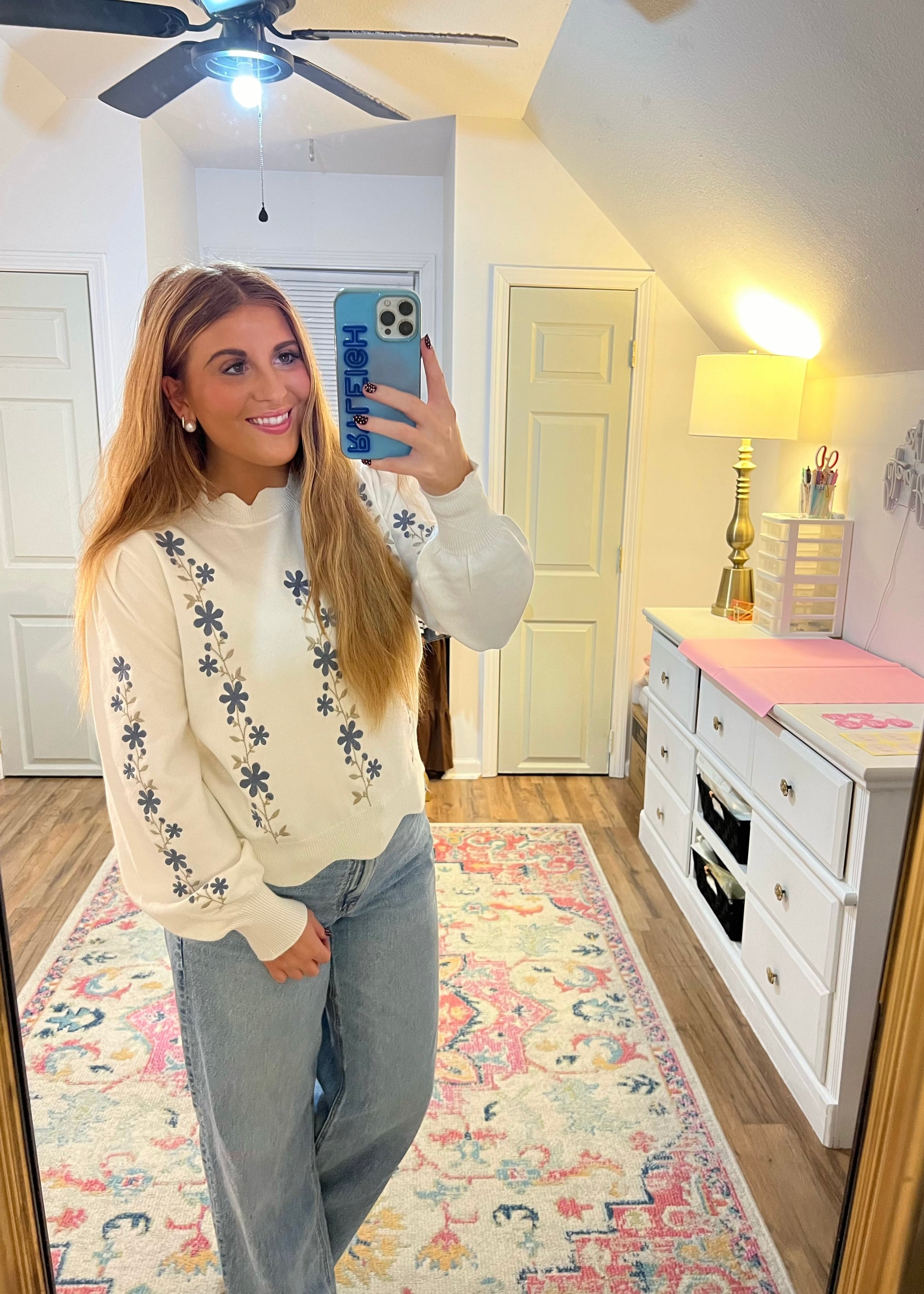 The Maisie Scalloped Sweater