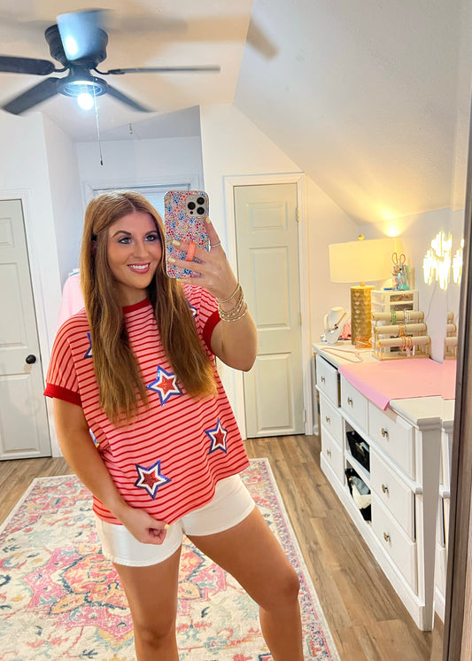 The Stars and Stripes Top