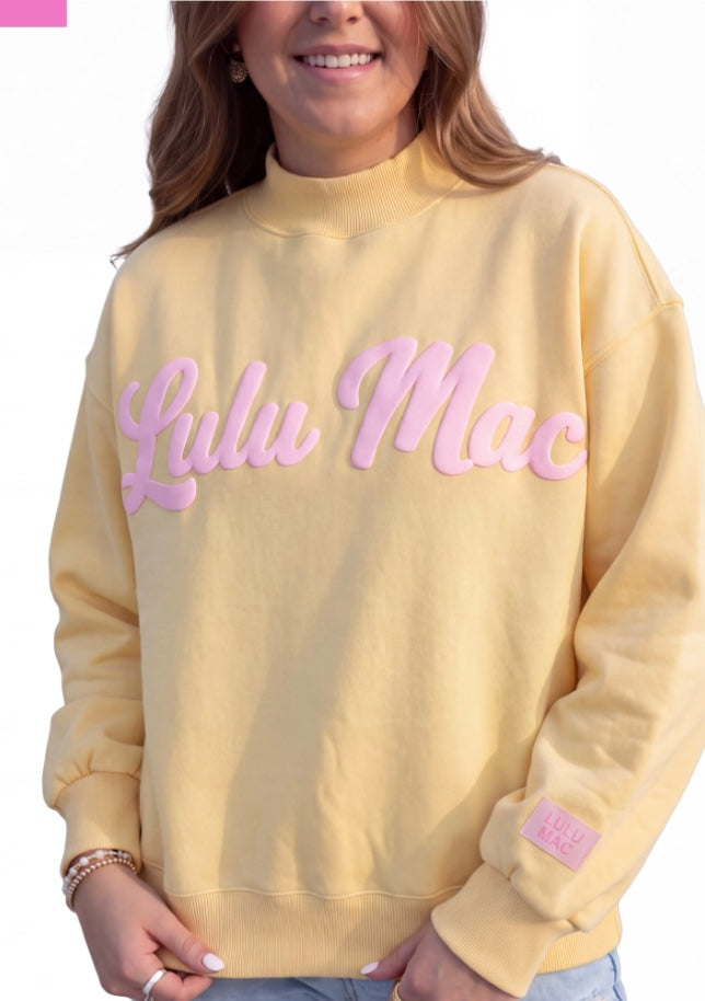 Lulu Mac Script Sweatshirt