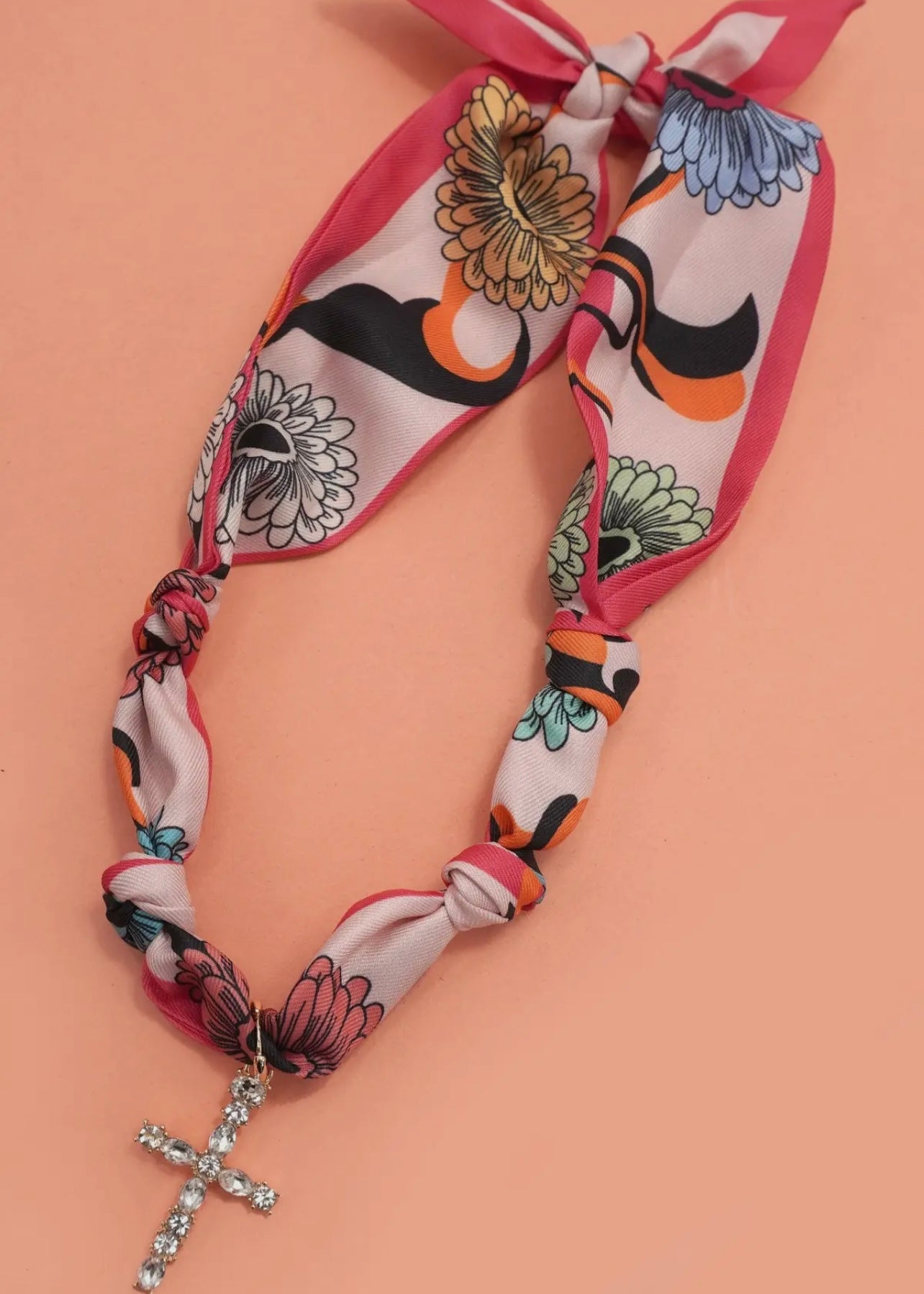 Scarf Charm Necklace
