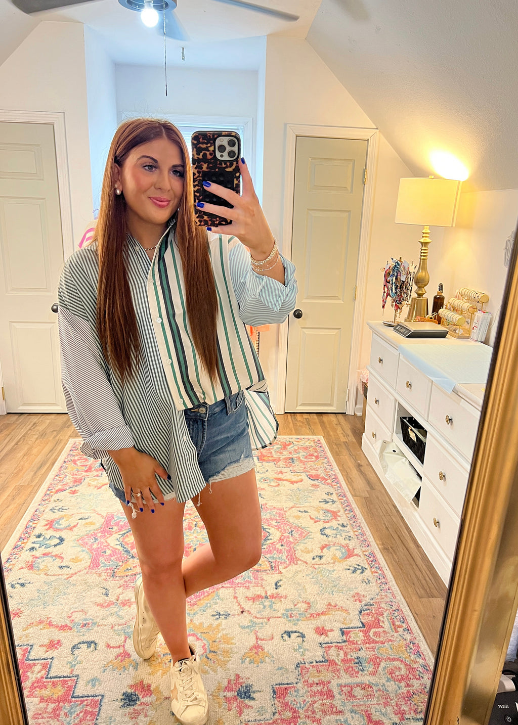 The Coastal Stripe Button Down