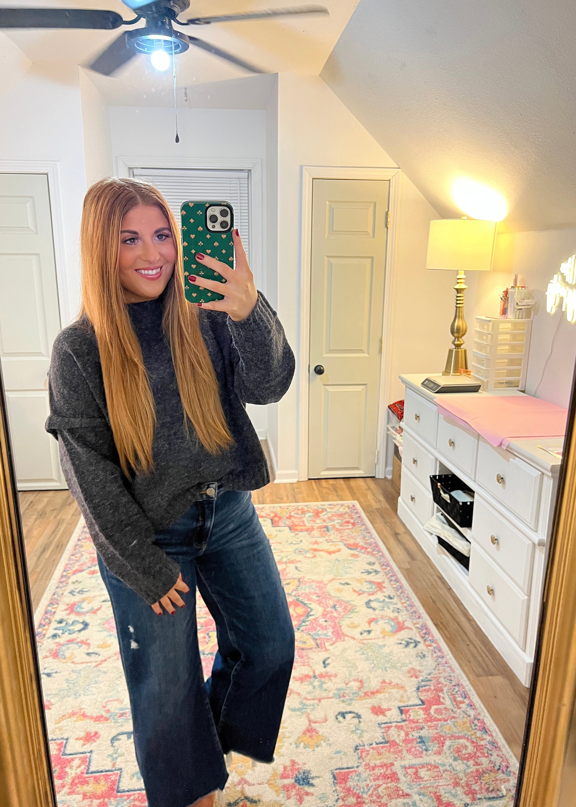 Midnight Cozy Knit Sweater