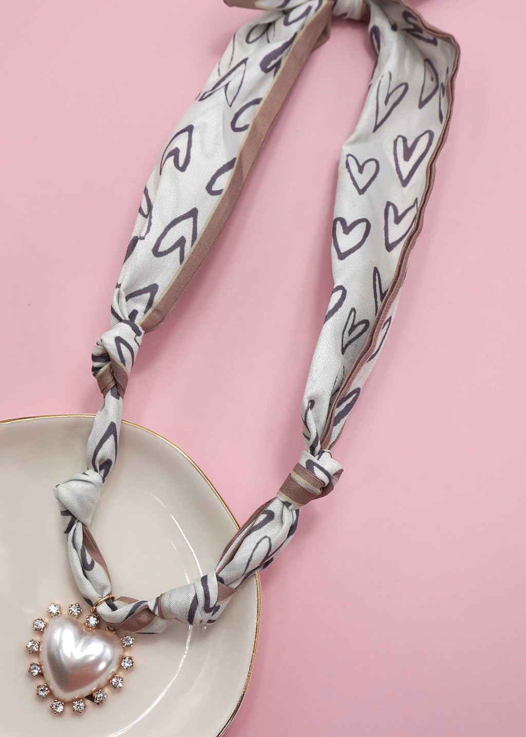 Scarf Charm Necklace