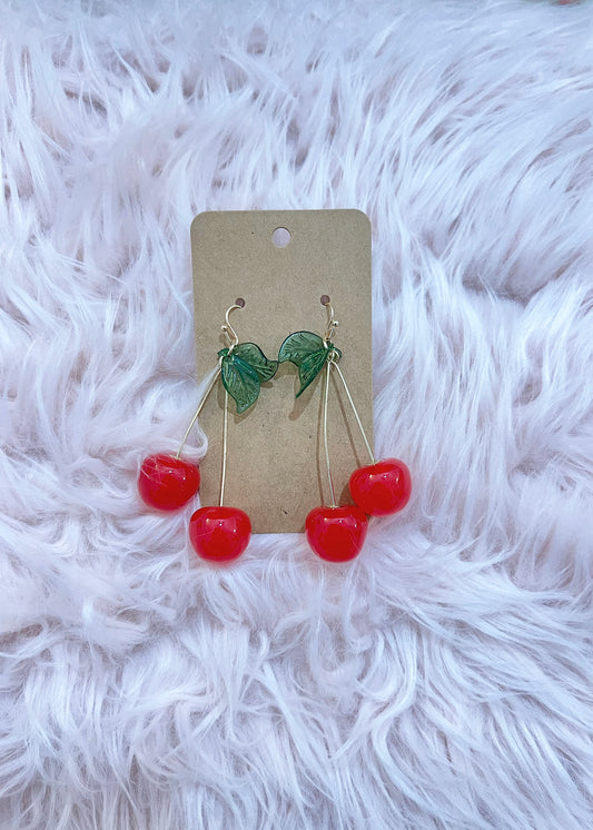 Berry Cherry Earrings