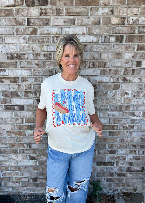 Bad Day To Be A Hotdog Tee