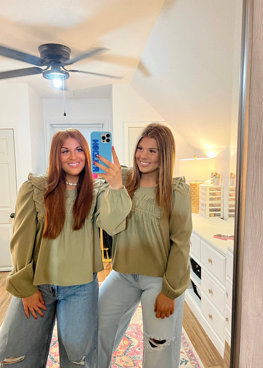 The Sage Blouse