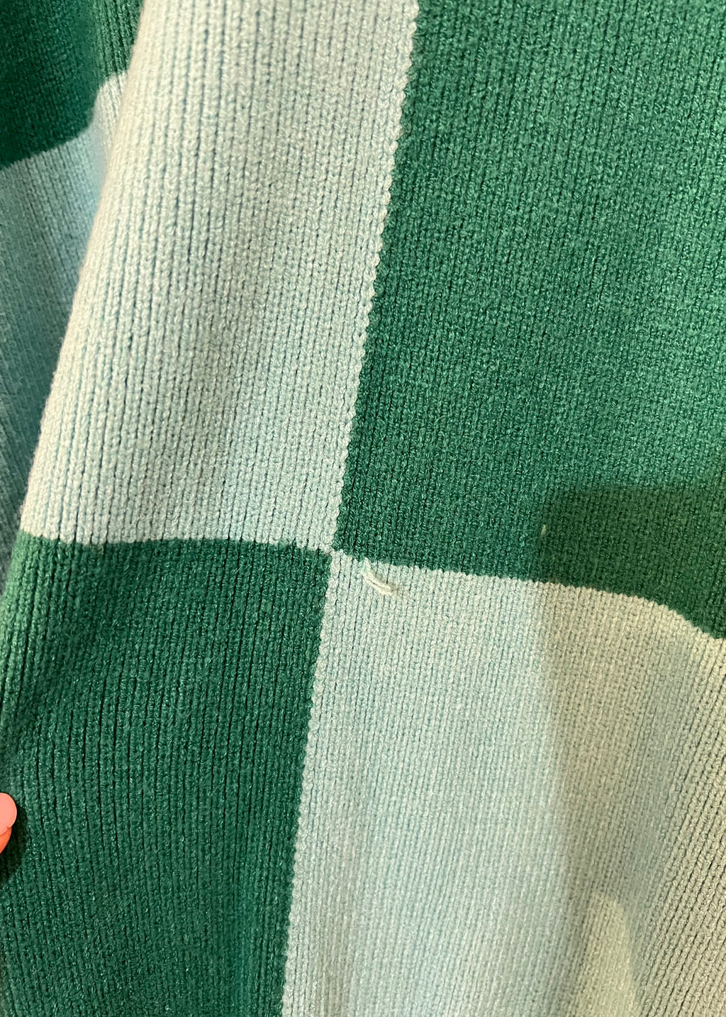 Blue/Green Check Sweater