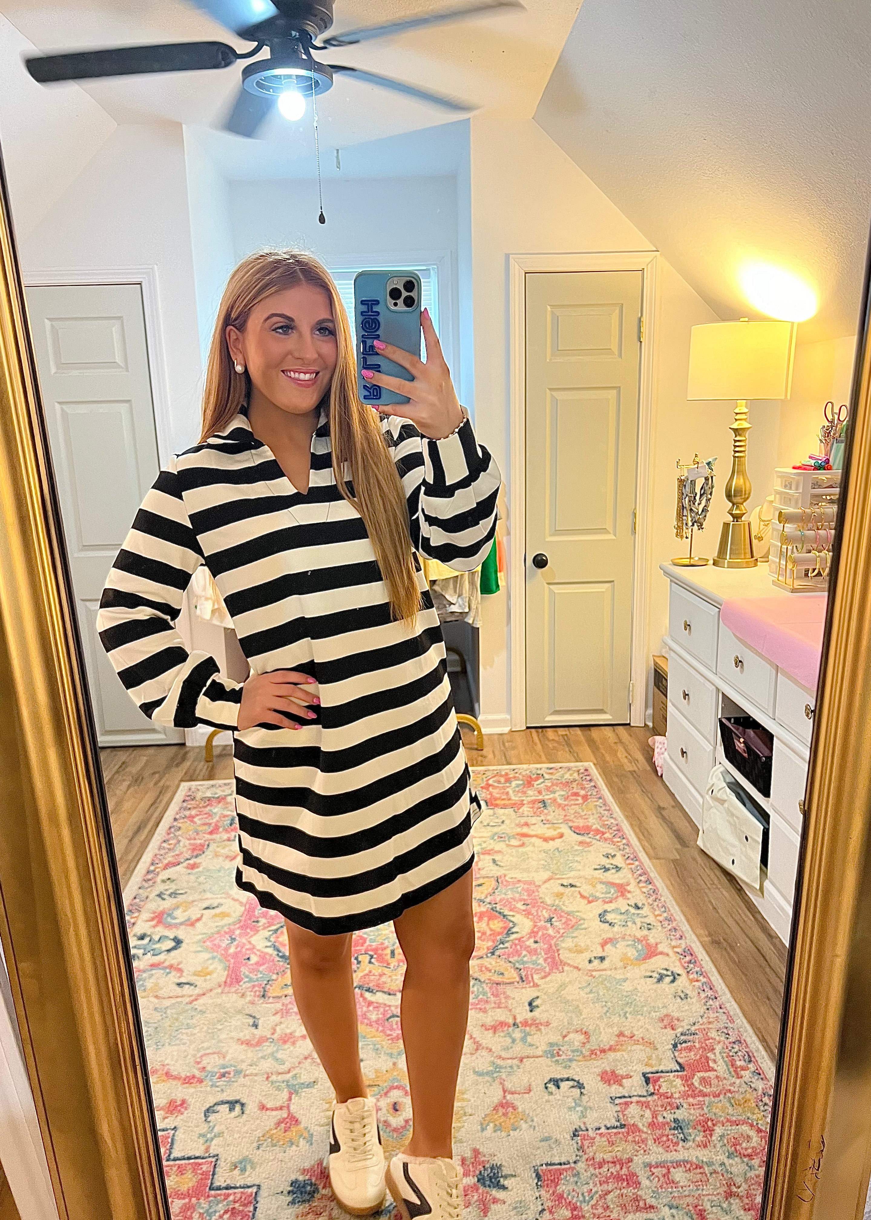 Stripes Ahead Dress