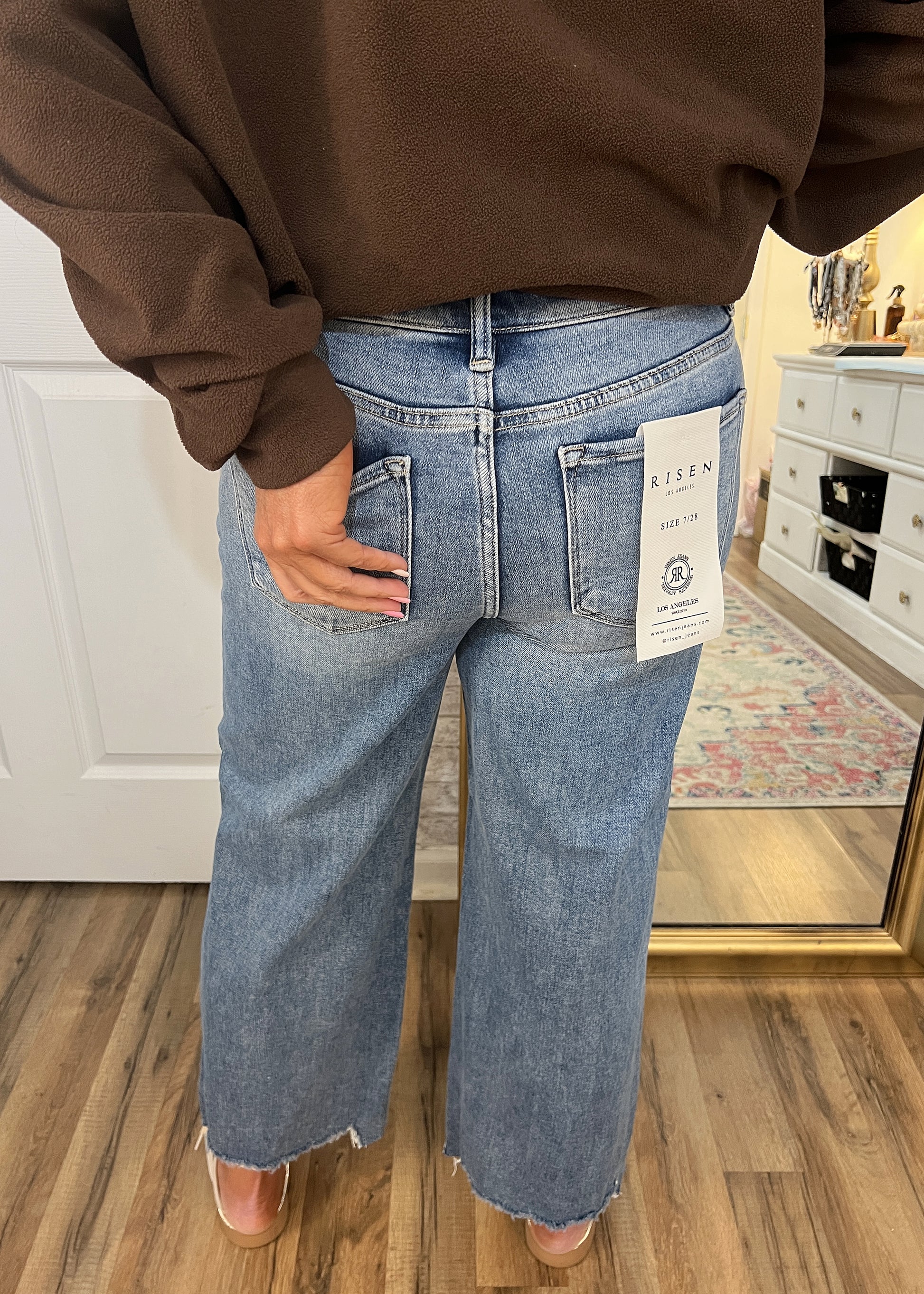 The Risen Monroe Jean Medium Wash