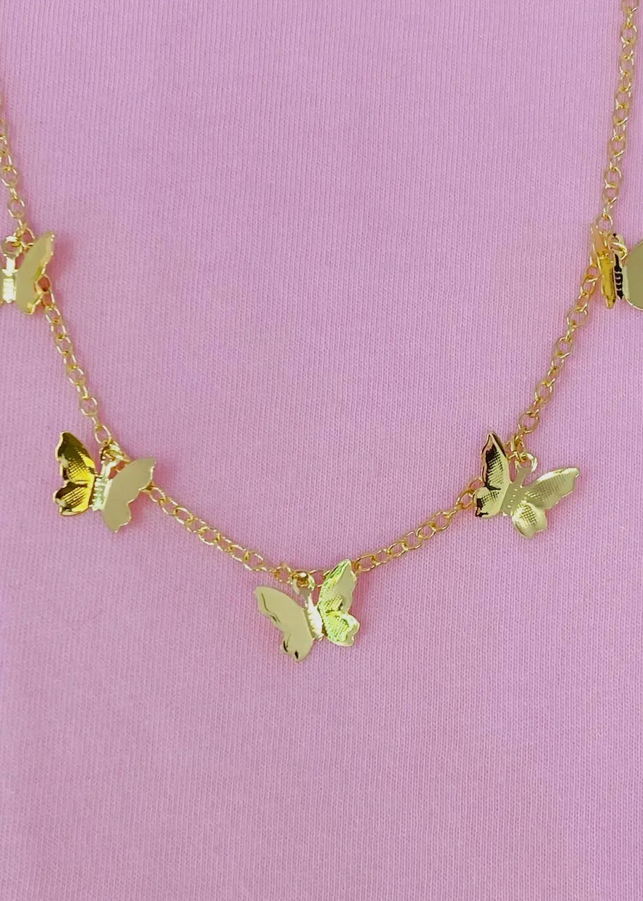 Butterfly Colony Necklace