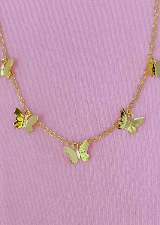 Butterfly Colony Necklace