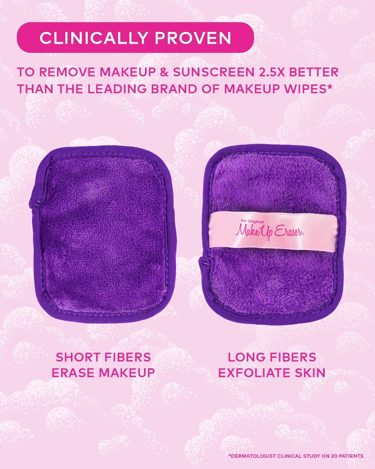 Makeup Eraser Queen Purple 7-Day Set