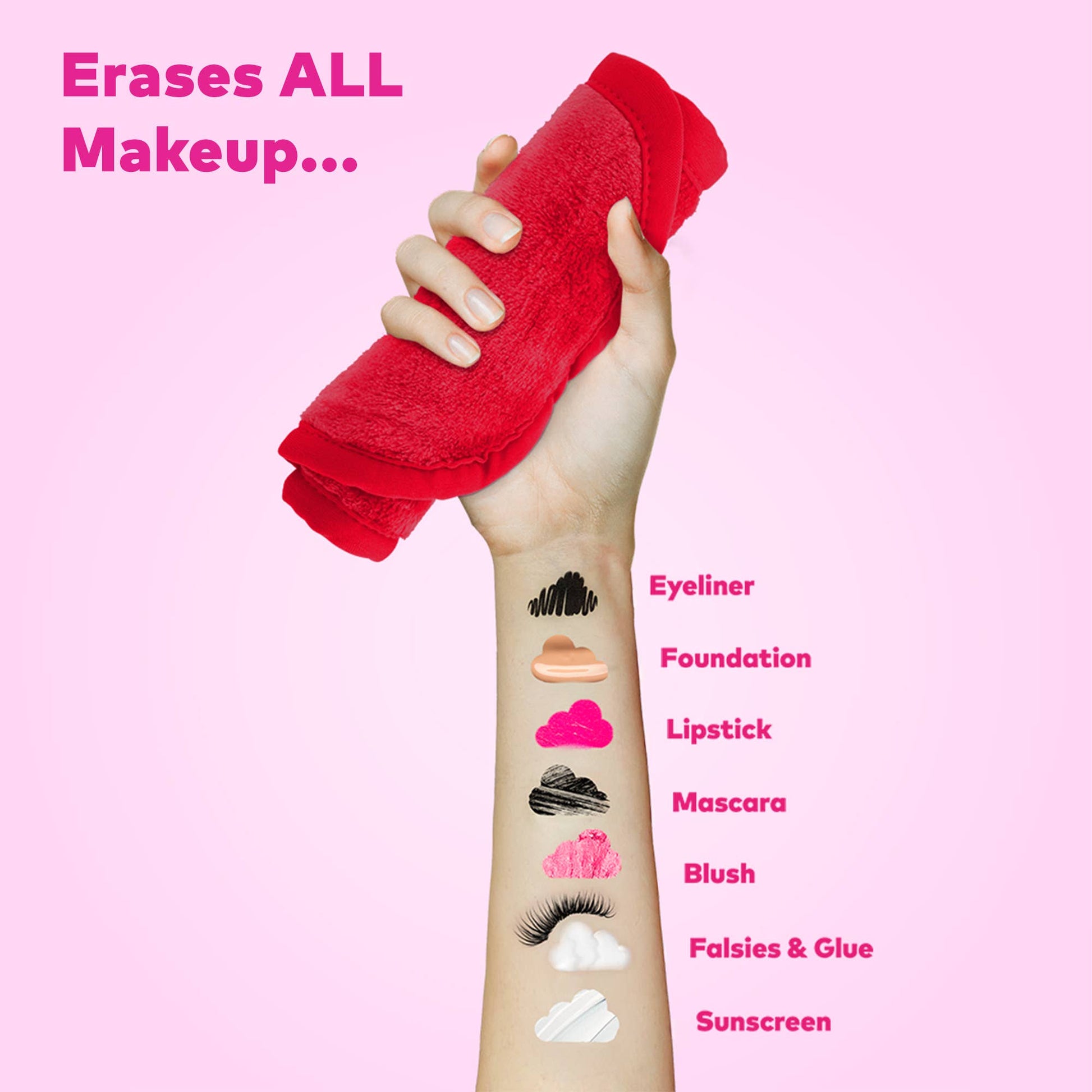 Makeup Eraser Ruby Red Pro