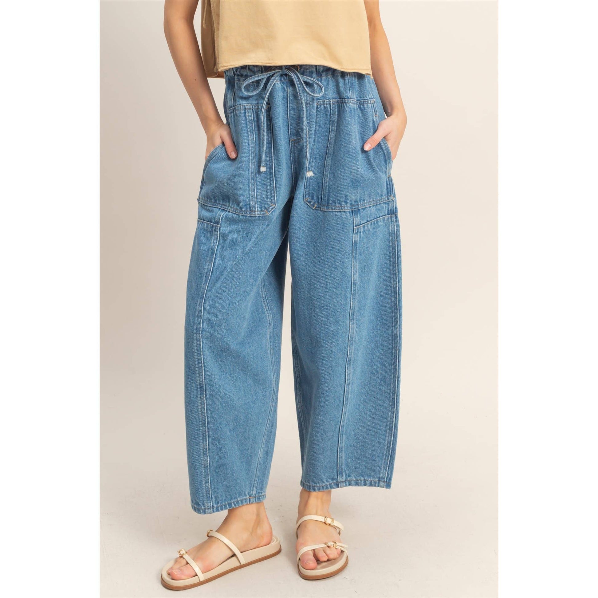 The Bluebell Barrel Jeans